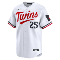 Minnesota Twins Byron Buxton Nike White Home Limited Player Jersey