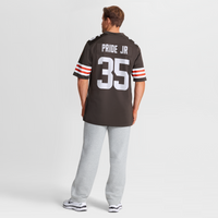 Cleveland Browns Toriano Pride Jr. Nike Brown Team Game Jersey