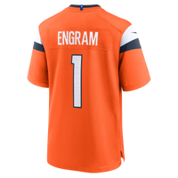 Denver Broncos Evan Engram Nike Orange Team Game Jersey