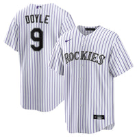 Colorado Rockies Brenton Doyle Nike White Home Replica Jersey