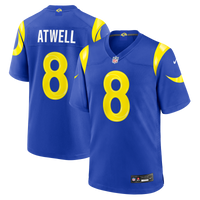Los Angeles Rams Tutu Atwell Nike Royal Team Game Jersey