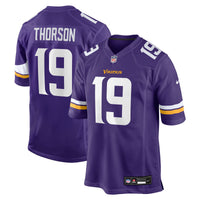 Minnesota Vikings Brett Thorson Purple jersey – view 1