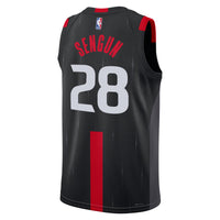 Houston Rockets Jordan Brand Replica Statement Edition Swingman Jersey - Black - Alperen Sengun -