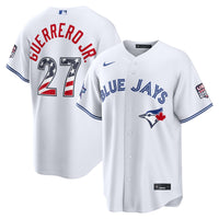 2026 All-Star Edition Stars & Stripes Toronto Blue Jays Vladimir Guerrero Jr. Nike White Stadium Jersey
