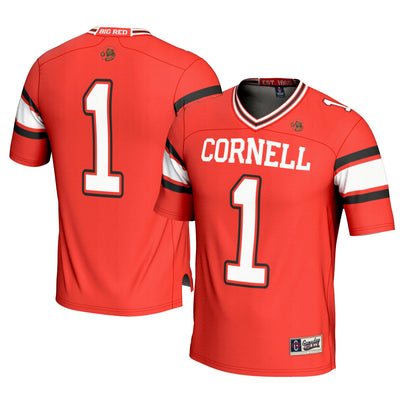 #1 Cornell Big Red GameDay Greats Football Jersey - Red
