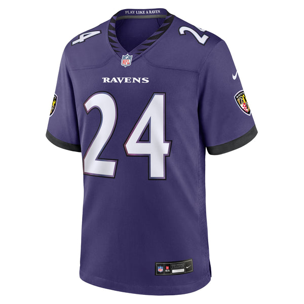 Baltimore Ravens Malaki Starks Nike Purple Team Game Jersey