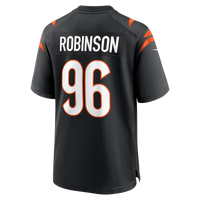 Cincinnati Bengals Landon Robinson Nike Black Team Game Jersey