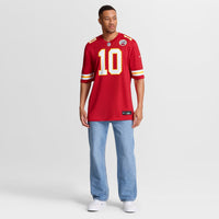 Kansas City Chiefs Emmett Johnson Red jersey – view 2