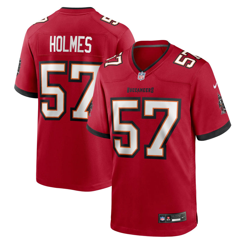 Tampa Bay Buccaneers Yasir Holmes Red jersey – view 1