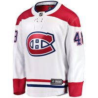 Montreal Canadiens Lane Hutson White jersey – view 3
