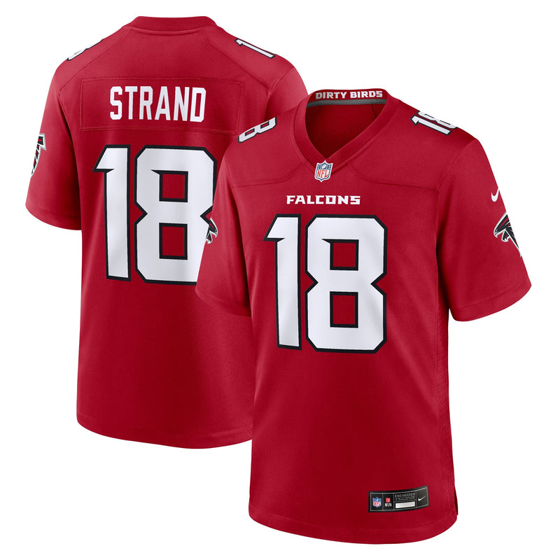 Atlanta Falcons Jack Strand Red jersey – view 1