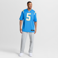 Los Angeles Chargers Trey Lance Nike Powder Blue Team Game Jersey
