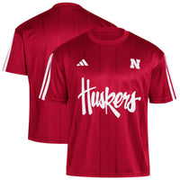 Nebraska Huskers adidas Soccer Fashion Jersey - Red
