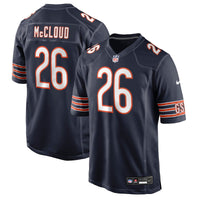 Chicago Bears Nick McCloud Navy jersey – view 1