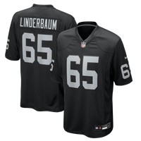 Las Vegas Raiders Tyler Linderbaum Nike Black Team Game Jersey
