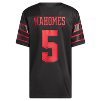 Patrick Mahomes Texas Tech Red Raiders adidas Let's Ride Premier Jersey - Black