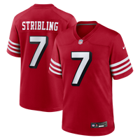 San Francisco 49ers De'Zhaun Stribling Nike Scarlet Alternate Game Jersey