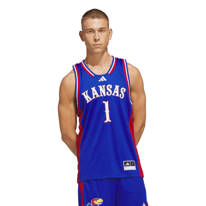Kansas Jayhawks Royal jersey – view 1