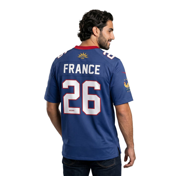 France National Team x NFL Nike Blue Game Jersey