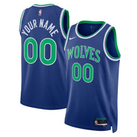 Minnesota Timberwolves Nike Replica Icon Swingman Jersey - Custom -