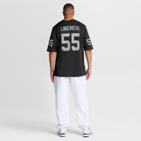 Las Vegas Raiders Cody Lindenberg Nike Black Team Game Jersey