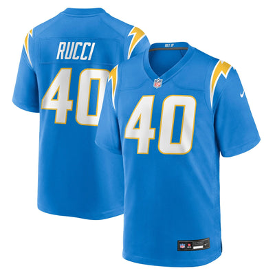Los Angeles Chargers Hayden Rucci Nike Powder Blue Team Game Jersey