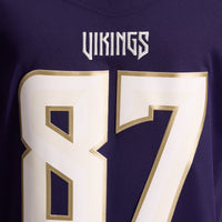 Minnesota Vikings T.J. Hockenson Nike Purple 2026 Rivalries Collection Printed Limited Jersey