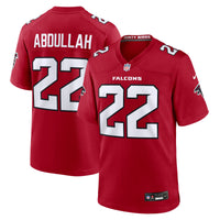 Atlanta Falcons Yasir Abdullah Nike Red Team Game Jersey