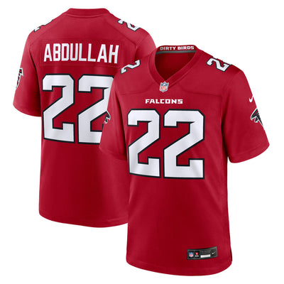 Atlanta Falcons Yasir Abdullah Nike Red Team Game Jersey