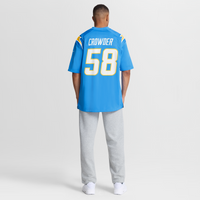 Los Angeles Chargers Tae Crowder Nike Powder Blue Team Game Jersey