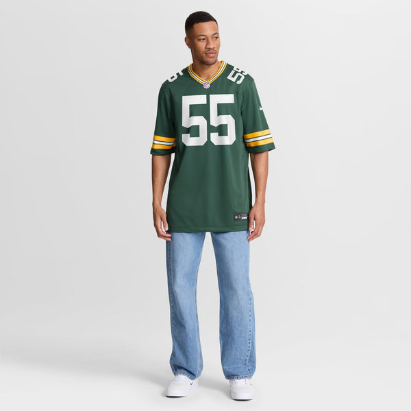 Green Bay Packers Chris McClellan Nike Green Team Game Jersey