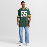 Green Bay Packers Chris McClellan Green jersey – view 2