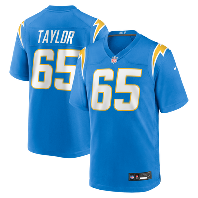Los Angeles Chargers Logan Taylor Nike Powder Blue Team Game Jersey