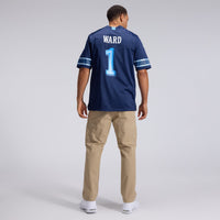 Tennessee Titans Cameron Ward Nike Navy 2026 Rivalries Collection Game Jersey