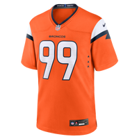 Denver Broncos Zach Allen Nike Orange Team Game Jersey