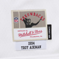 Dallas Cowboys Troy Aikman Mitchell & Ness White 1994 Alternate Legacy Replica Jersey