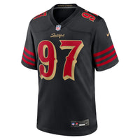 San Francisco 49ers Nick Bosa Black jersey – view 2