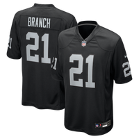 Las Vegas Raiders Cliff Branch Nike Black Retired Player Game Jersey