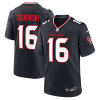 Houston Texans Mark Gronowski Navy jersey – view 1