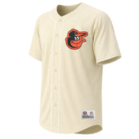 Baltimore Orioles Stitches Cream Fashion Jersey