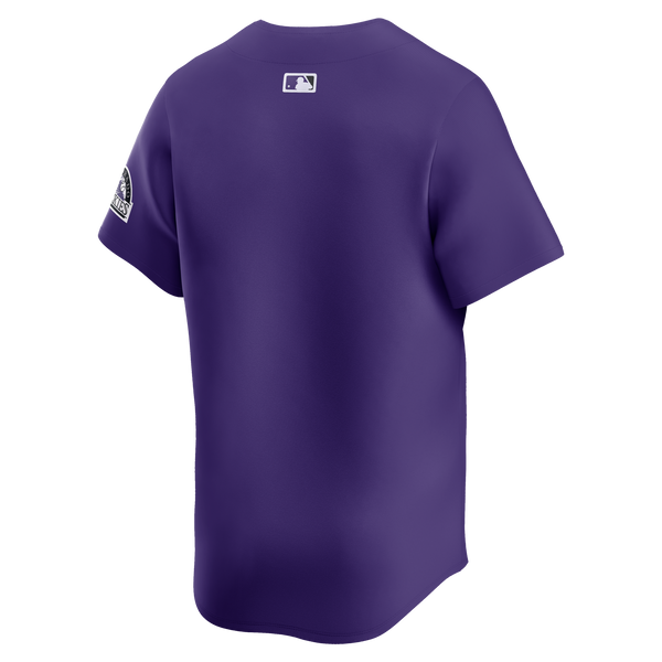 Colorado Rockies Nike Purple Alternate Limited Jersey