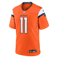 Denver Broncos Troy Franklin Nike Orange Team Game Jersey