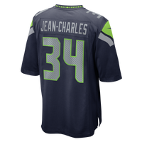 Seattle Seahawks Shemar Jean-Charles Nike College Navy Team Game Jersey
