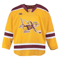 Minnesota Golden Gophers CCM Third Replica Hockey Jersey – Gold
