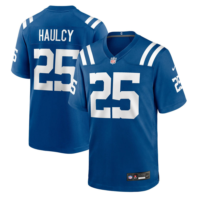 Indianapolis Colts A.J. Haulcy Royal jersey – view 1