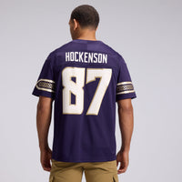 Minnesota Vikings T.J. Hockenson Nike Purple 2026 Rivalries Collection Printed Limited Jersey