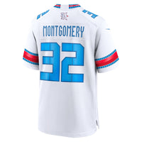 Houston Texans David Montgomery White jersey – view 3