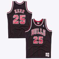 Chicago Bulls Mitchell & Ness Steve Kerr 95-96 Swingman Authentic Jersey - Black