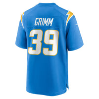Los Angeles Chargers Luke Grimm jersey – view 5