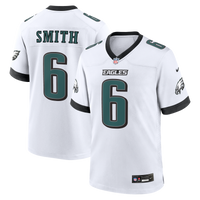 Philadelphia Eagles DeVonta Smith Nike White Game Jersey